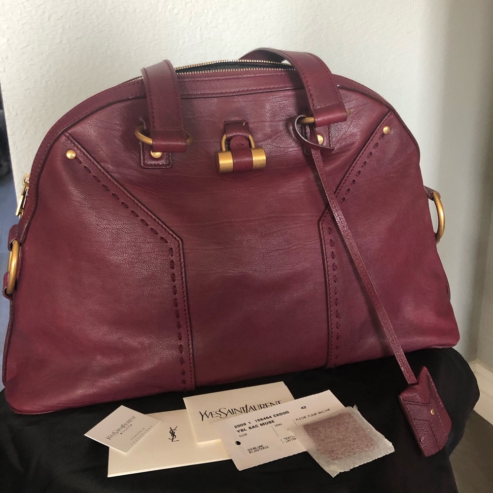 YSL muse large bag